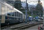 Eine neue Dimension im Reiseverkehr: Umspurwagen. Der erste MOB GPX GoldenPass Express verlässt Montreux mit dem Ziel Interlaken Ost.

11. Dez. 2022