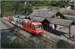 Der von Vallorcine angekommene TMR BDeh 4/8 21 beim Halt in Les Mar�cottes. Der TRM BDeh 4/8 21 ist auf dem Weg nach Martigny.

11. Juli 2026