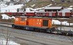Karpatenschreck Gmf 4/4 in Diensten von Furrer & Frey.