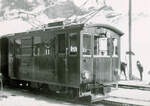 Die ursprüngliche Lok 11 der Jungfraubahn mit dem Original-Wagenkasten.