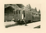 Lok 51 der Wengernalpbahn verbrachte drei Sommer auf der Schynigen Platte Bahn (1961/62/63).