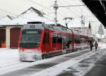 413-solothurn-8211-niederbipp-8211-langenthal/396877/asm-aufnahmen-dieser-art-waren-waehrend ASm: Aufnahmen dieser Art waren während dem diesjährigen Winter in der Region Solothurn nur an wenigen Tagen möglich. Regionalzug Solothurn-Oensingen-Langenthal mit Be 4/8 111 'STAR' auf dem Bahnhof Wiedlisbach am 28. Dezember 2014.
Foto: Walter Ruetsch