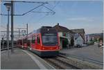 Der asm Be 4/8 112 von Langenthal nach Solothurn erreicht Oensingen.