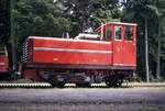 Ferrovia Monte Generoso noch mit Dieselbetrieb: Lokomotive Hm2/3 1, Bellavista, 23.Juli 1970 