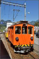 De 2/2 151 gehört zur Erstausstattung der Berninabahn und ist 106 Jahre im Dienst.