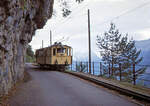 Brunnen - Morschach - Axenstein: Diese etwa 2 km lange Zahnradbahn (System Strub, 750 V/50 Hz Drehstrom) wurde am 1.August 1905 eröffnet und am 29.März 1969 stillgelegt.
