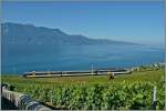 Statt des gelben  Train des Vignes  verkehrte am 26.