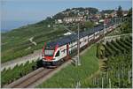 Sommerfahrplan 2018: durch die baubedingte Sperrung der Strecke Lausanne - Puidoux-Chexbres verkehren während des Sommerfahrplan die RE Genève - Vevey via Chexbres weiter bis Fribourg.