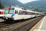 SOB 566 082 verlasst am 6 Juni 2015 Arth-Goldau.