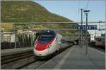 SBB ETR 610 als EC 35 bei der Durchfahrt in Visp.