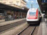 Ein ICN der SBB auf dem Weg von Zrich nach Lugano in Bellinzona am 14.7.2011