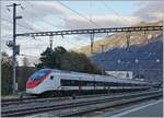 Der neue SBB RABe 501 002 (UIC 93 85 0 501 002-6CH-SBB) in Martiny.