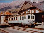 Der ASD Bahnhof von Les Diablerets im Wandel, der sich eigentlich, wie die folgenden Bilder zeigen, gar nicht so stark verändert hat.