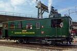 Kittel Dampftriebwagen CZm 1/2 UeBB-31 steht am 25 Mai 2019 ins Bw Brugg AG w�hrend ein Offener Wochenende der Verein Mikado 1244.
