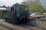 Kittel Dampftriebwagen CZm 1/2 UeBB-31 steht am 25 Mai 2019 ins Bw Brugg AG w�hrend ein Offener Wochenende der Verein Mikado 1244.