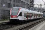 Am grauen 22 März 2017 treft SBB 523 007 in Muttenz ein. Am grauen 22 März 2017 treft SBB 523 007 in Muttenz ein.