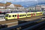 Am 13 Mai 2010 steht Werbetriebzug NINA 525 037 in Spiez.
 Am 13 Mai 2010 steht Werbetriebzug NINA 525 037 in Spiez.