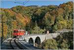 Herbst - und noch immer ist es ziemlich trocken; zwar dürfen die Blonay-Chamby Dampfzüge verkehren, doch muss jeweils ein Löschzug dem Dampfzug folgen.