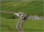 Glacier Express 902 Zermatt - Davos bei Hospental.