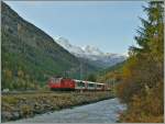 Der Glacier Express 908 bei Tsch.