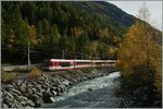 Ein  Komet  auf der Fahrt Richtung Zermatt kurz nach Täsch.