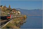 Bereits wieder auf dem Weg in Richtung Lausanne befindet sich die von SBB Cargo gemietete  193 060 mit ihrem Güterzug auf dem Weg in Richtung Lausanne.