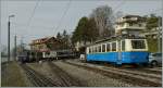 Infolge  Weihnachtsmann-Verkehr  herrscht mchtig viel Betrieb in Glion.