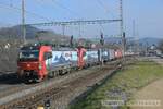 2019-11-24, SBB CFF FFS Cargo Gelterkinden  Locomotive lectrique Siemens Vectron   Br 193 474 [Mannheim]