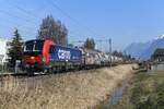 2025-02-06.SBB CFF FFS Sion
Locomotive électrique Siemens Vectron 
Br 193 062
