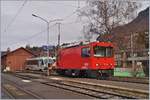 Die MOB HGem 2/2 2501 auf Schulungsfahrt in Blonay.