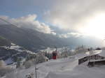 (178'050) - Luftseilbahn F�rgangen-Bellwald - Nr. 1 - am 15. Januar 2017 in Bellwald, Bergstation