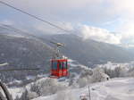(178'052) - Luftseilbahn F�rgangen-Bellwald - Nr. 2 - am 15. Januar 2017 in Bellwald, Bergstation
