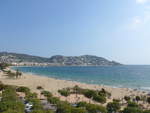(185'636) Am Strand von Roses am 29.