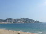 (185'638) - Am Strand von Roses am 29.