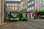 Die M�lheimer Stra�enbahn steht immer wieder auf der Kippe.