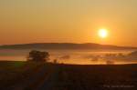 Sonnenaufgang am 08.09.2009 bei Ehenfeld