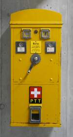 (272'949) - PTT-Briefmarkenautomat am 15.