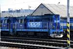 742 131-6 stand mit einer schwesterlok am bahnhof von breclav,19.09.18