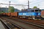 Am 21 Mai 2015 durchfahrt CD 750 061 Decin hl.n.