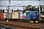 363 015-9 fuhr mit einen containerzug durch breclav,21.09.18