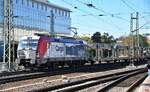 383 065-0 zog einen leeren autozug durch dresden,09.10.21