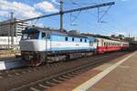 KZC T478 2065 steht am 12 Juni 2022 mit ein Sonderzug in Praha hl.n.