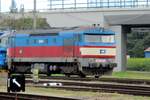 CD 751 316 steht am frischen Morgen von 22 September 2018 ins Bw von Ceske Budejovice.