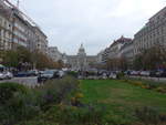 (198'650) - Der Wenzelsplatz und das Nationalmuseum am 19.