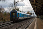 Da fhrt er dahin der ČD - Česk drhy EC 378  „Berliner“ (Praha hl.n – Dresden Hbf - Berlin Hbf (tief) - Hamburg Hbf - Kiel Hbf), am 07.12.2022 gezogen von der 193 298-7