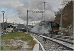 Die SNCF 241-A65 verlässt Koblenz mit dem Ziel Konstanz in Richtung Baden. 
9. Dez. 2017
