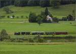 Fahrtag im Zürcher Oberland.

Ed 3/3 401 der UeBB in Neuthal. Juli 2023.