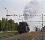 Uferdampffahrten mit Aushilfskraft 23 058.

Umsetzen für die Rückfahrt in Tägerwilen, September 2021.