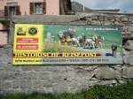 (127'598) - Werbeplakat f�r historische Reisepost auf dem Gotthardpass am 4.