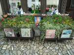 (146'512) - Blumen mit Chocolat Villars-Schilder am 26.